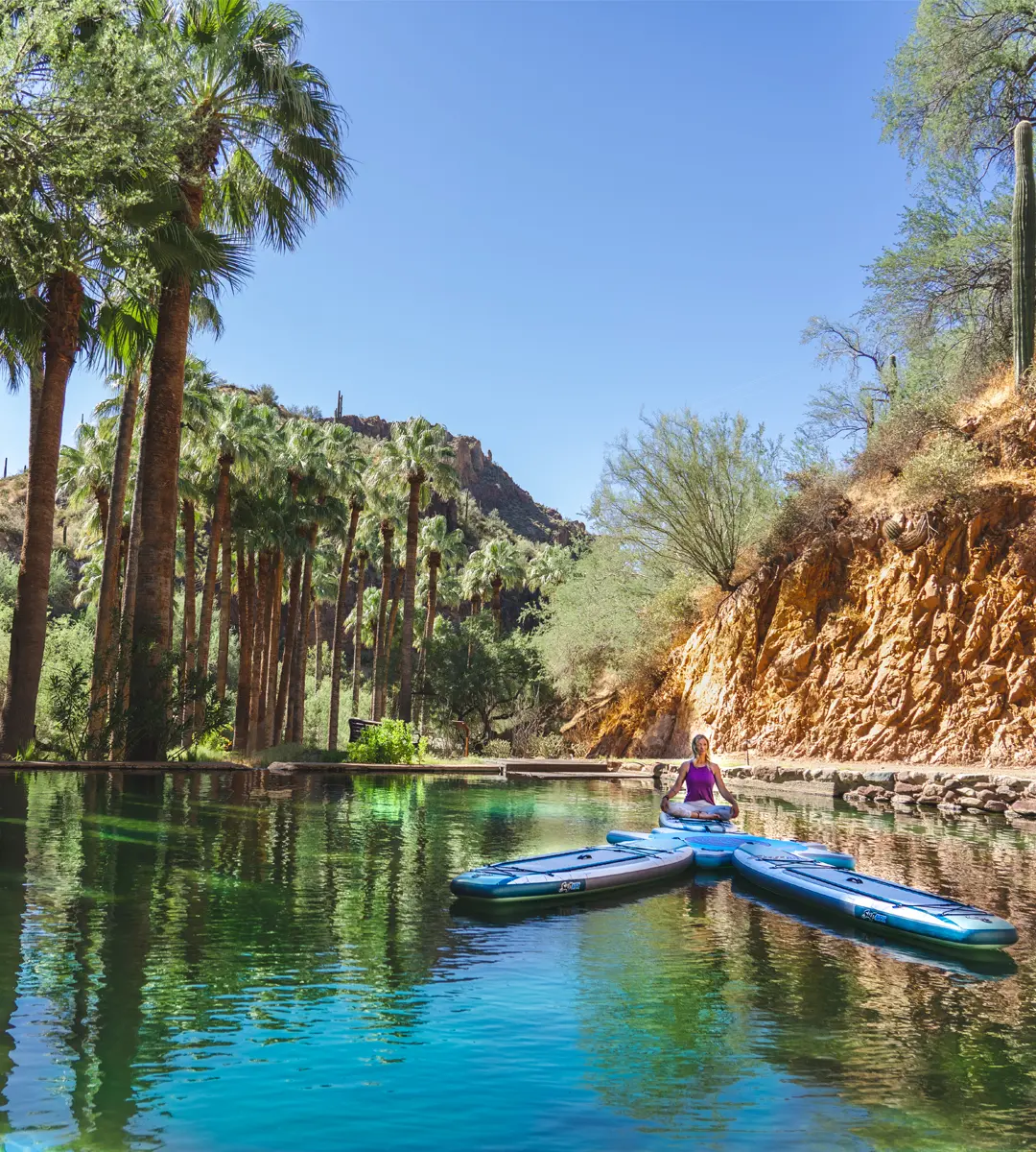 Paddle Board Yoga