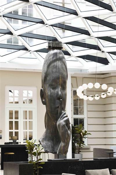Courtyard Statue
