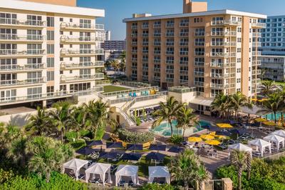 Resort and Pool Deck Aerial