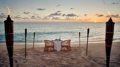 Private Beach Dining