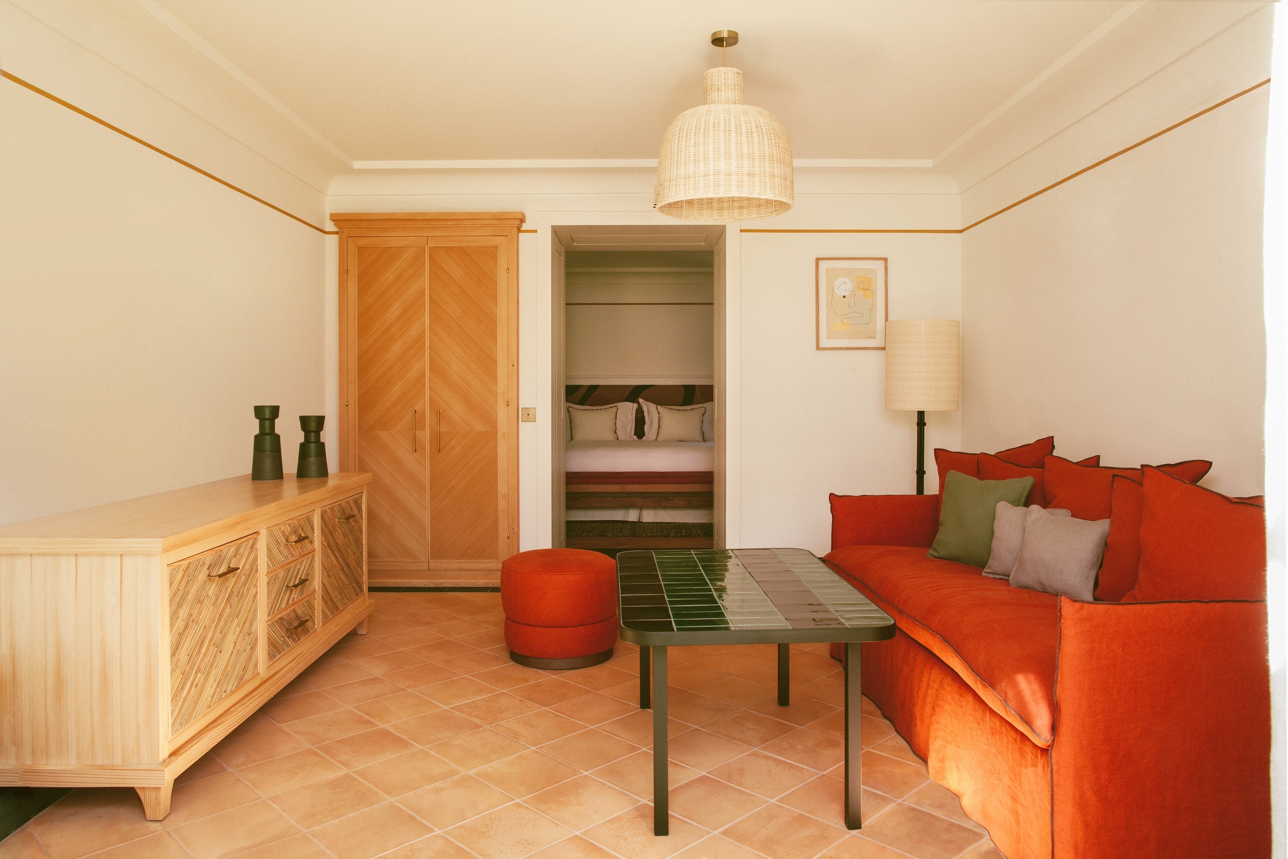 Bedroom Living Area