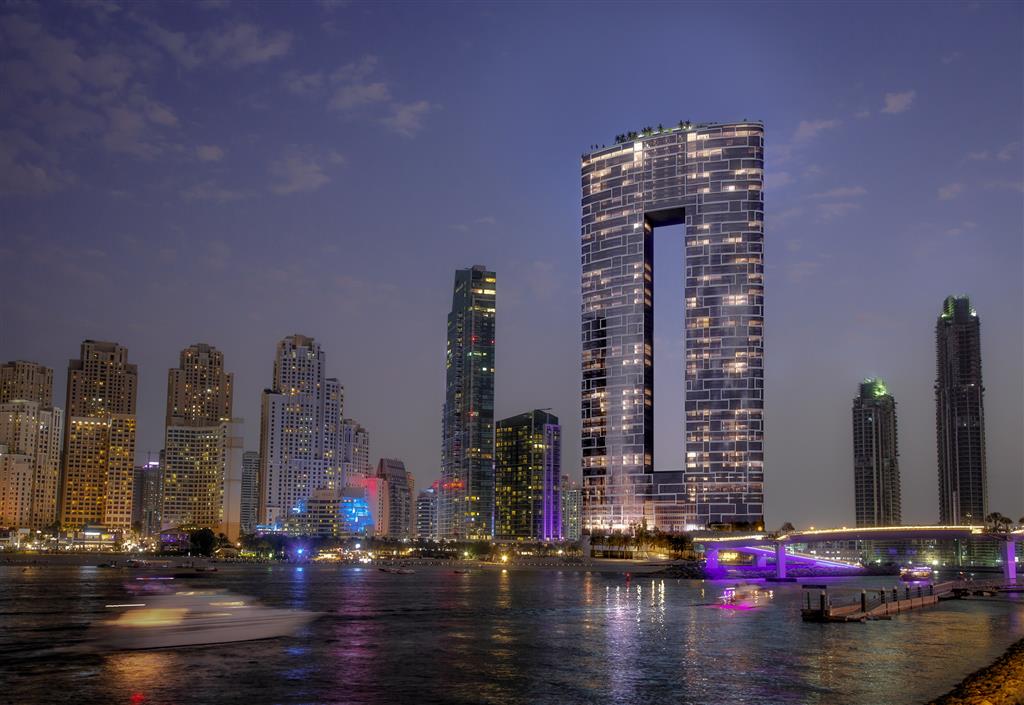 Exterior Nightshot over water