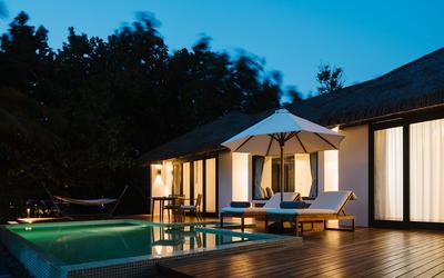 Beach Sunset Pool Villa