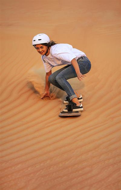 Sand Boarding