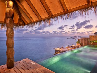 Sunset Luxury Water Villa with Pool