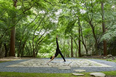 Yoga at Temgamine Garden