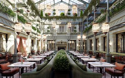 Atrium - NoMad London rendering credit Roman and Williams_HF