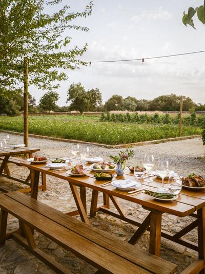 Restaurant Hortelão by the Organic Garden