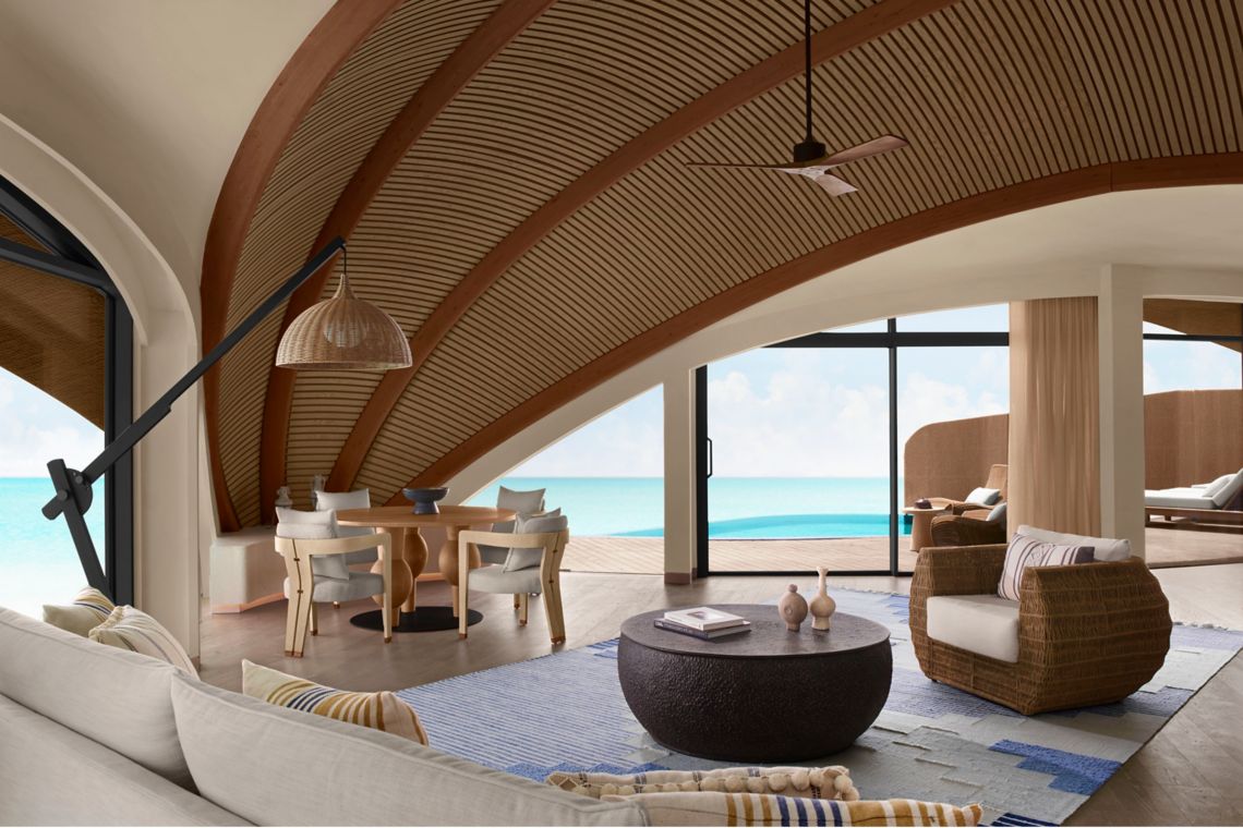 Reserve Water Villa, Two Bedroom Villa, Sea View