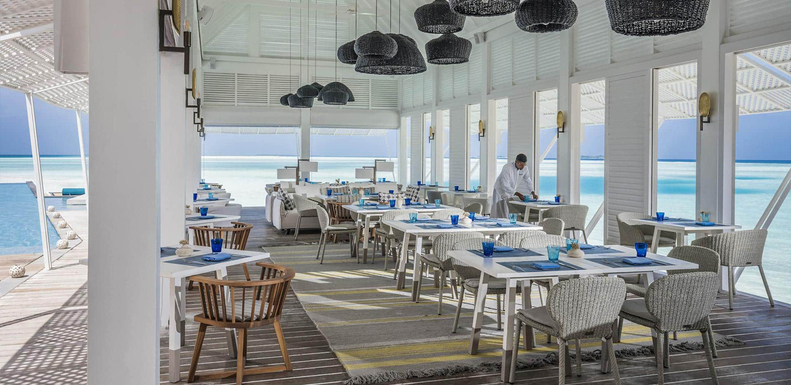 Blu Beach Club at Four Seasons Landaa Giraavaru
