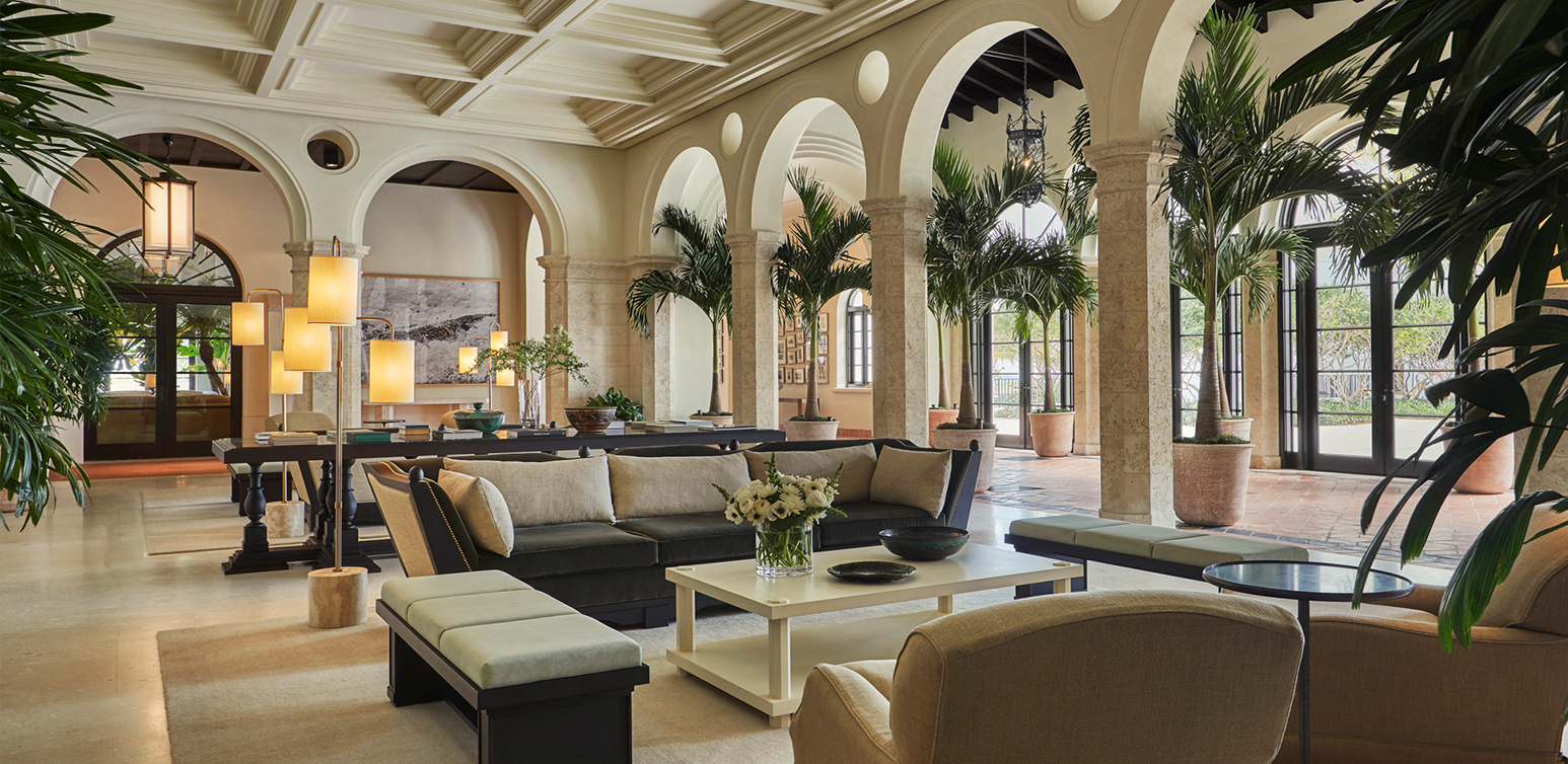 Lobby at The Four Seasons at The Surf Club