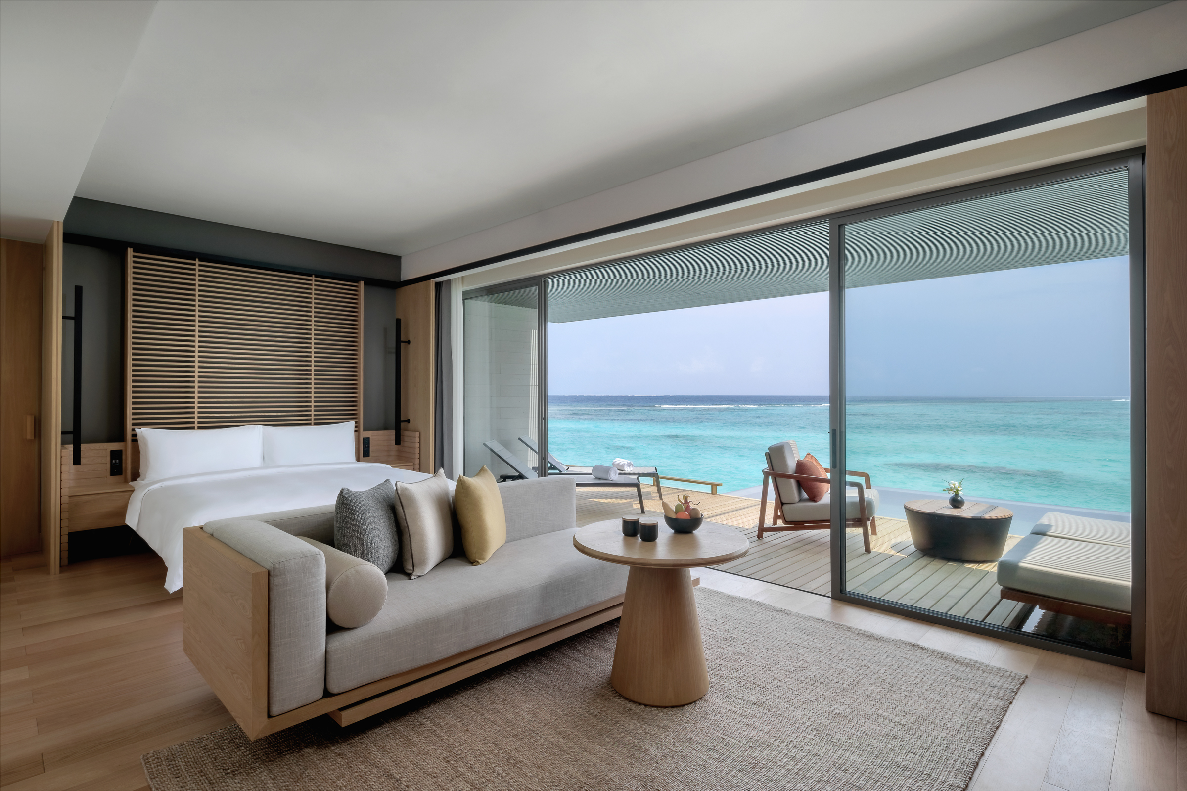 Sunset Water Villa at Alila Kothaifaru Maldives