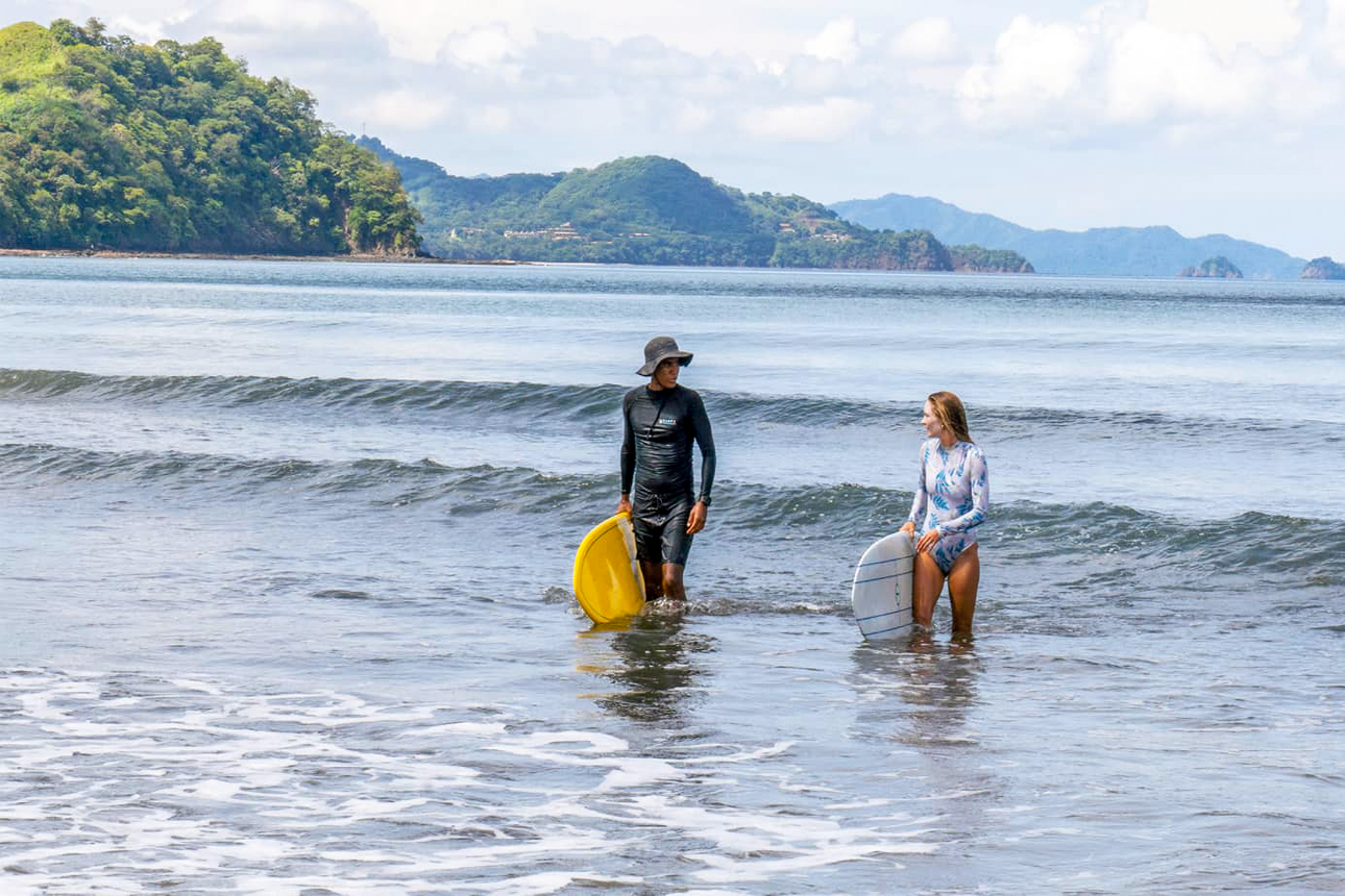 Surfing at Four Seasons Costa Rica at Peninsula Papagayo