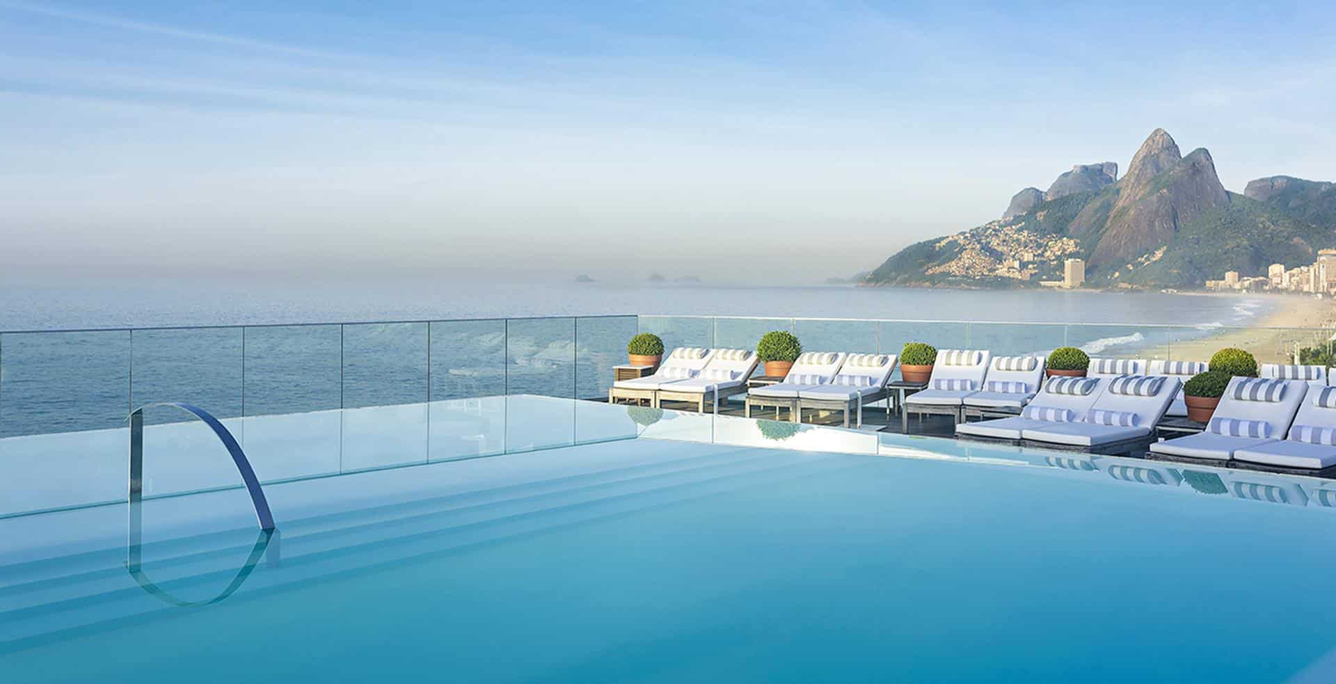 Pool at Hotel Fasano, Rio de Janeiro