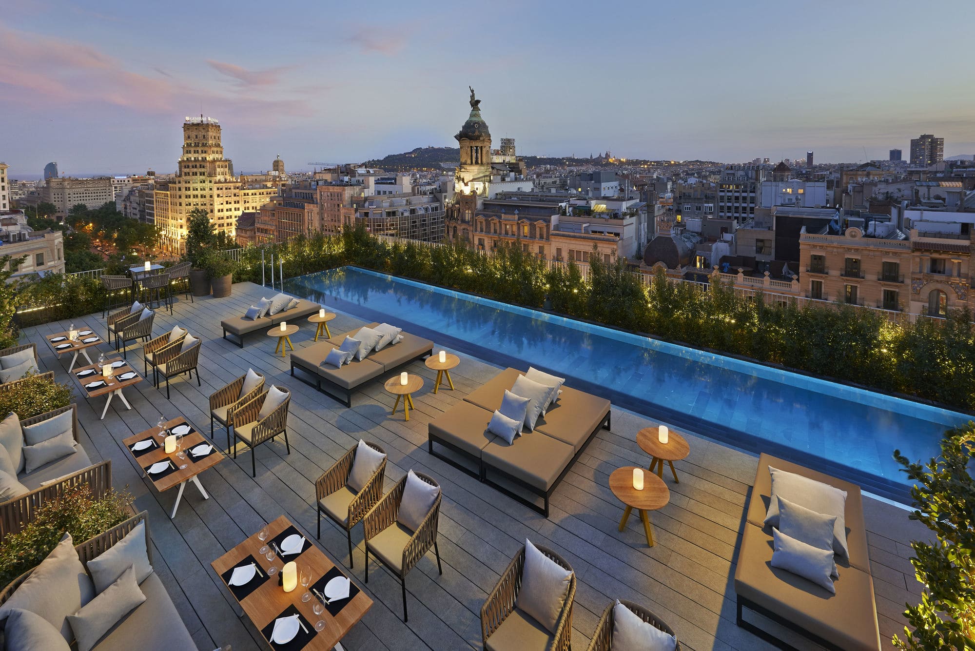 Pool at Mandarin Oriental, Barcelona
