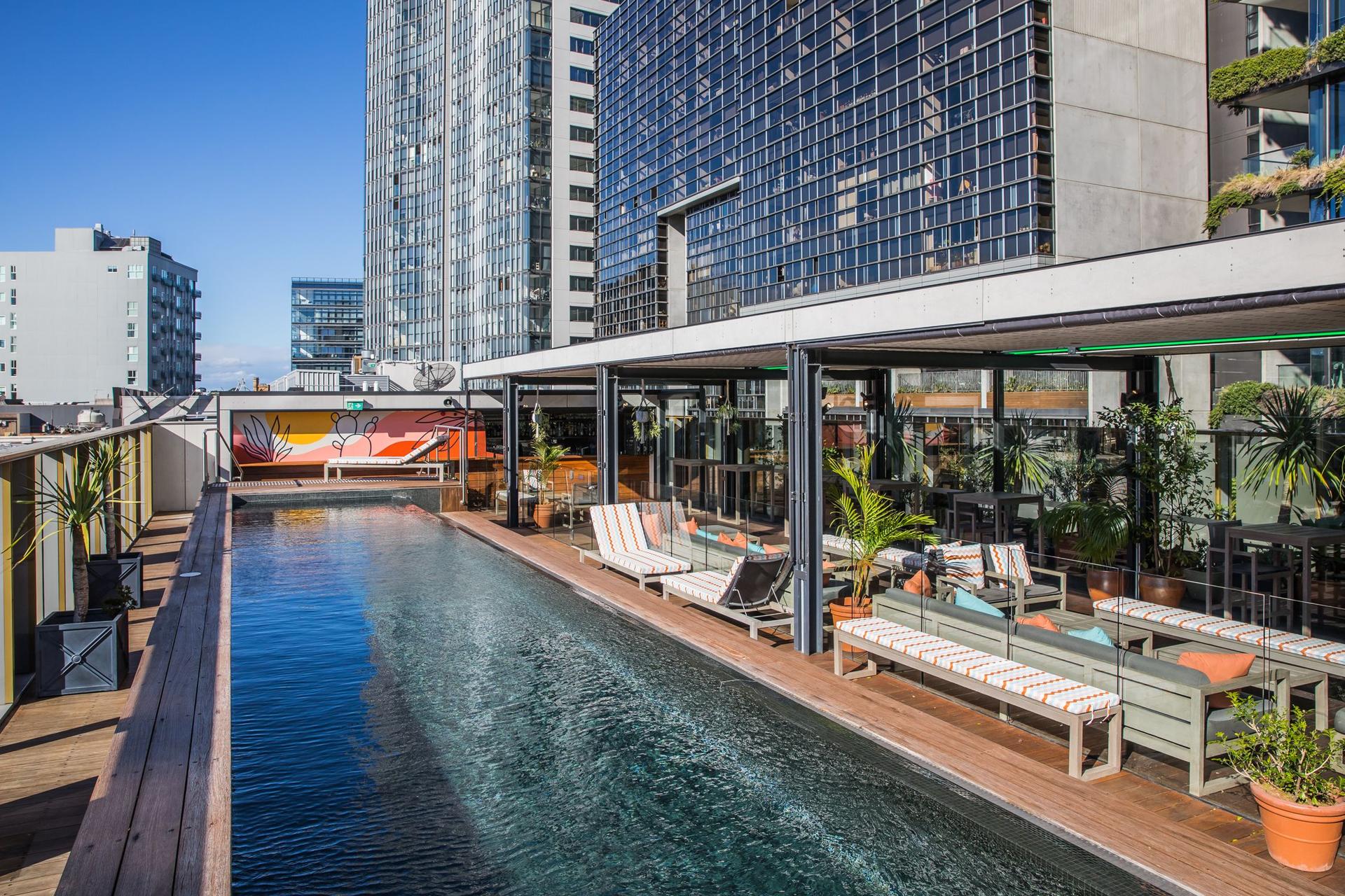 Pool at The Old Clare Hotel, Sydney