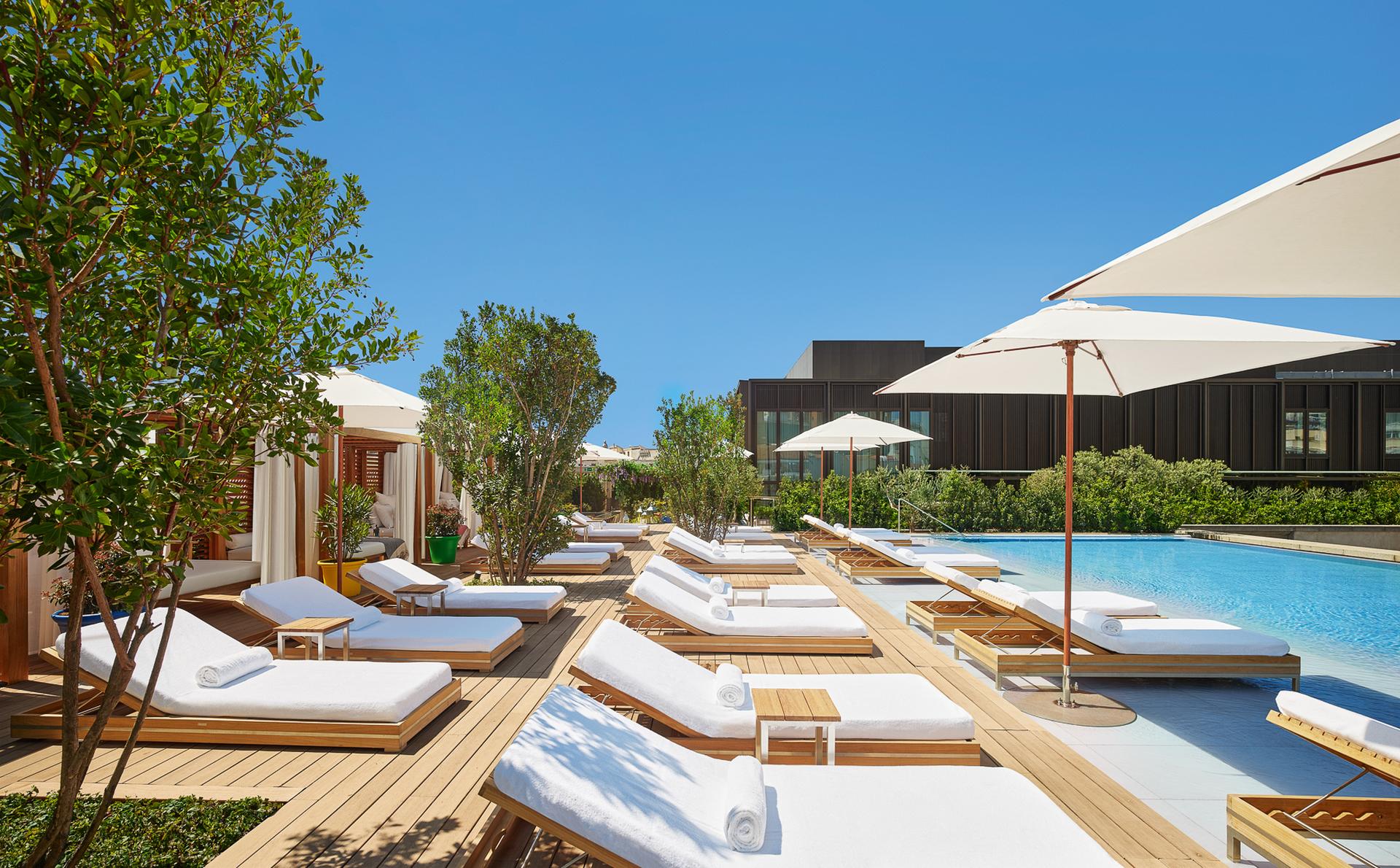 Pool at The Madrid EDITION, Madrid