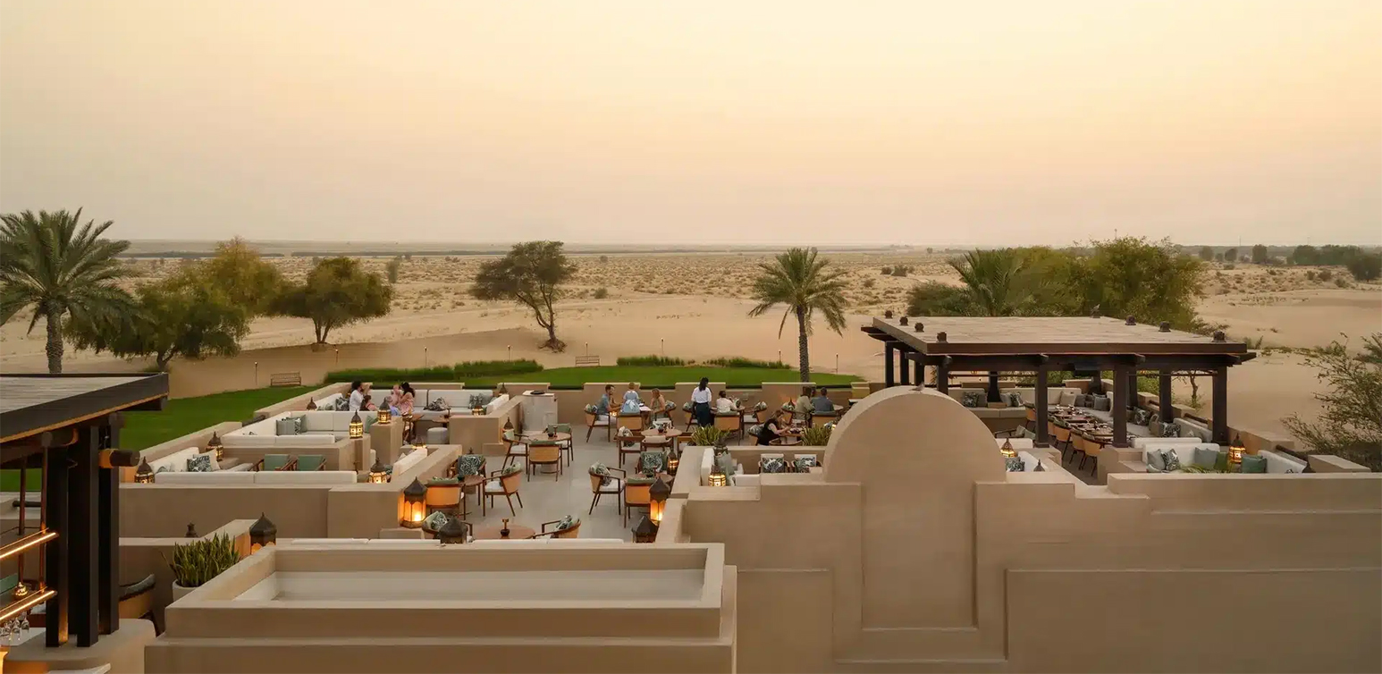 Anwā Restaurant at Bab Al Shams, A Rare Finds Desert Resort