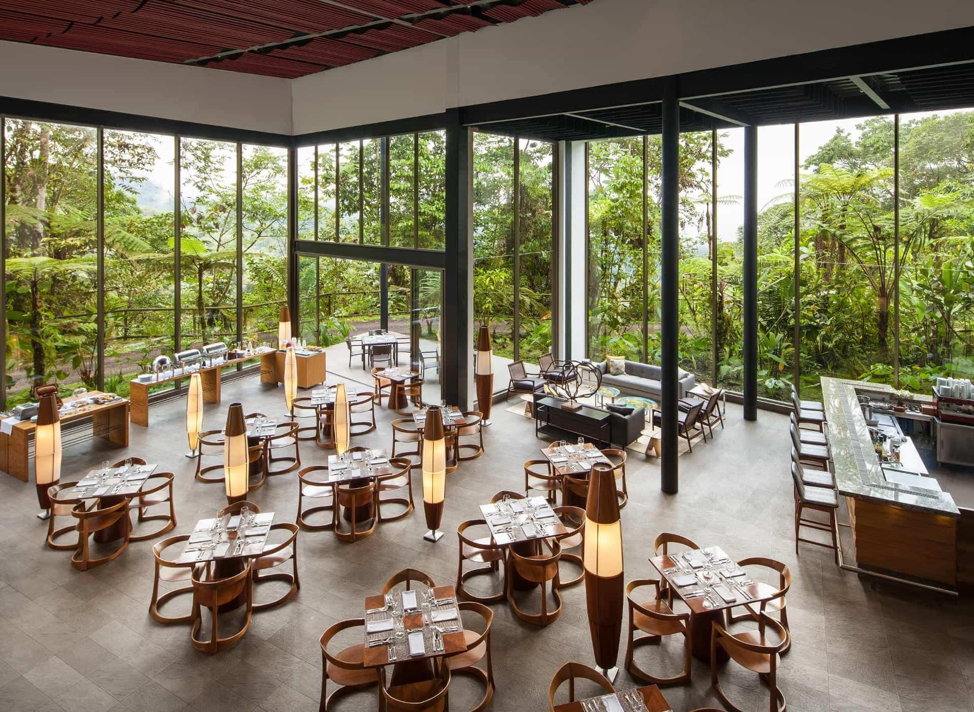 Restaurant at Mashpi Lodge