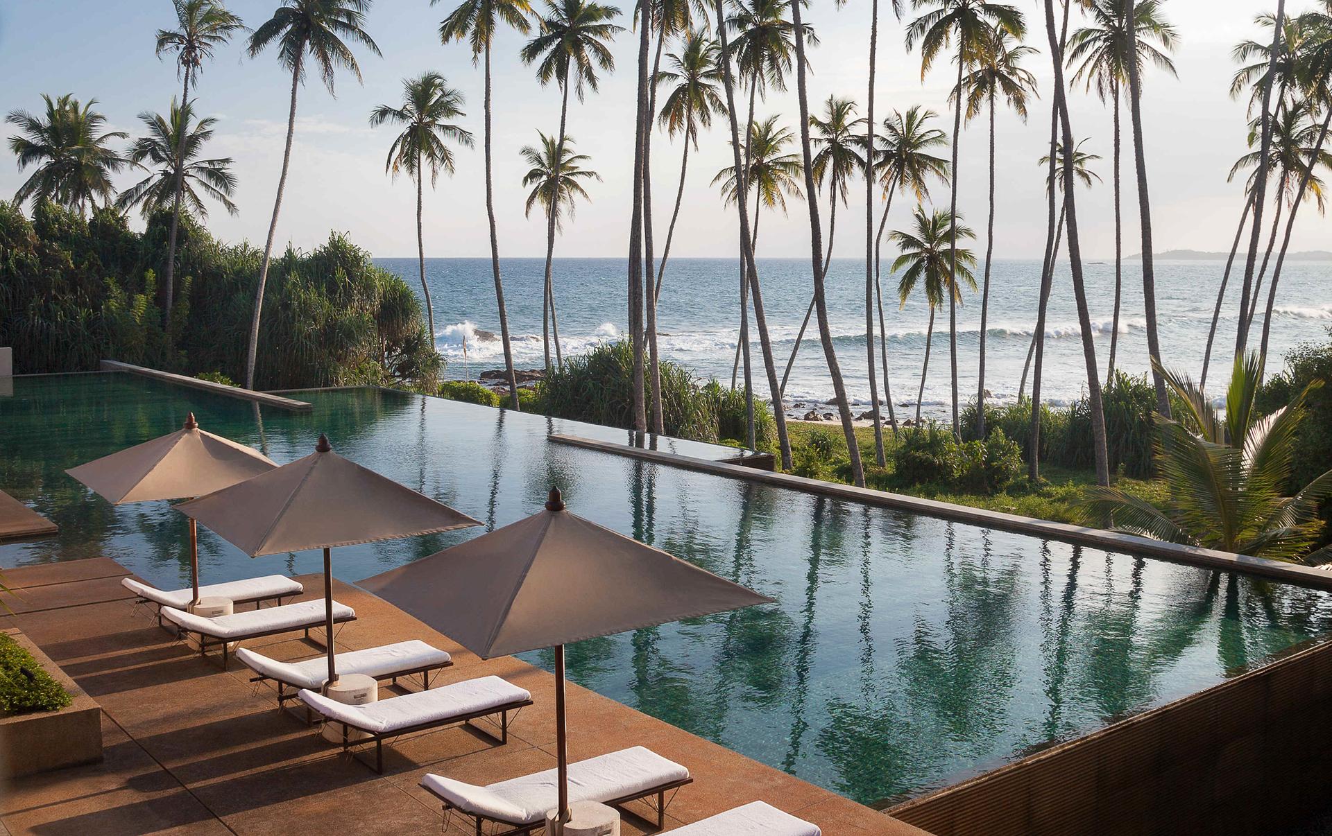 Swimming Pool at Amanwella, Sri Lanka
