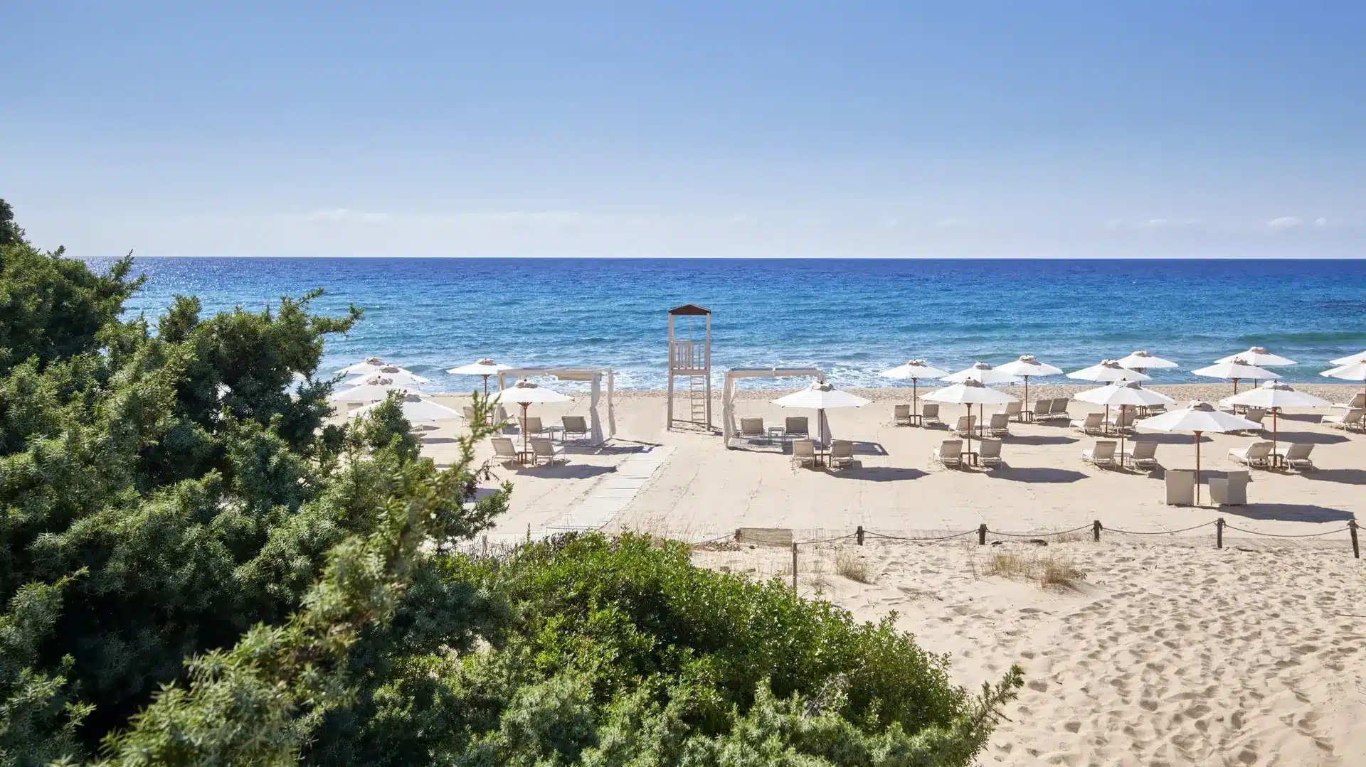 Beach at Conrad Chia Laguna Sardinia