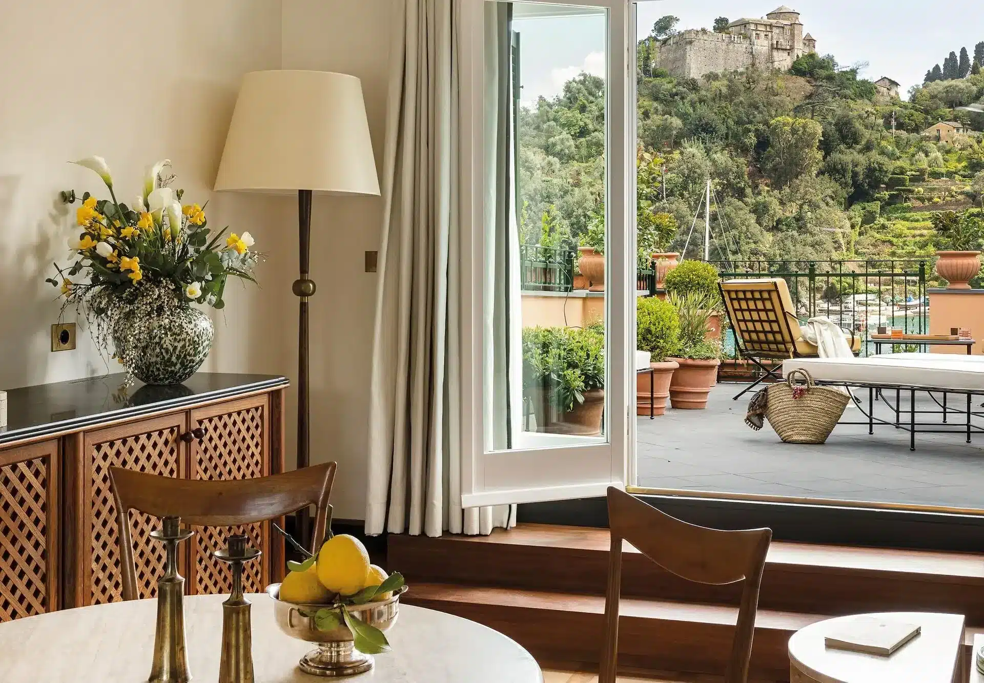 The Ava Gardner Suite at Splendido Mare, A Belmond Hotel, Portofino