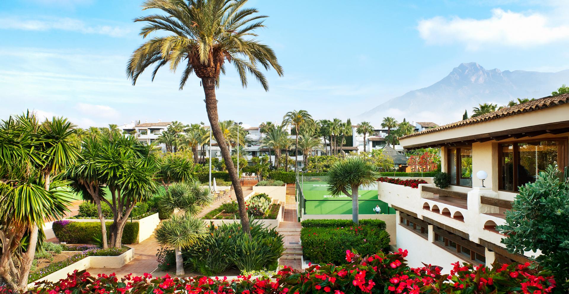 Tennis Court at Puente Romano Marbella
