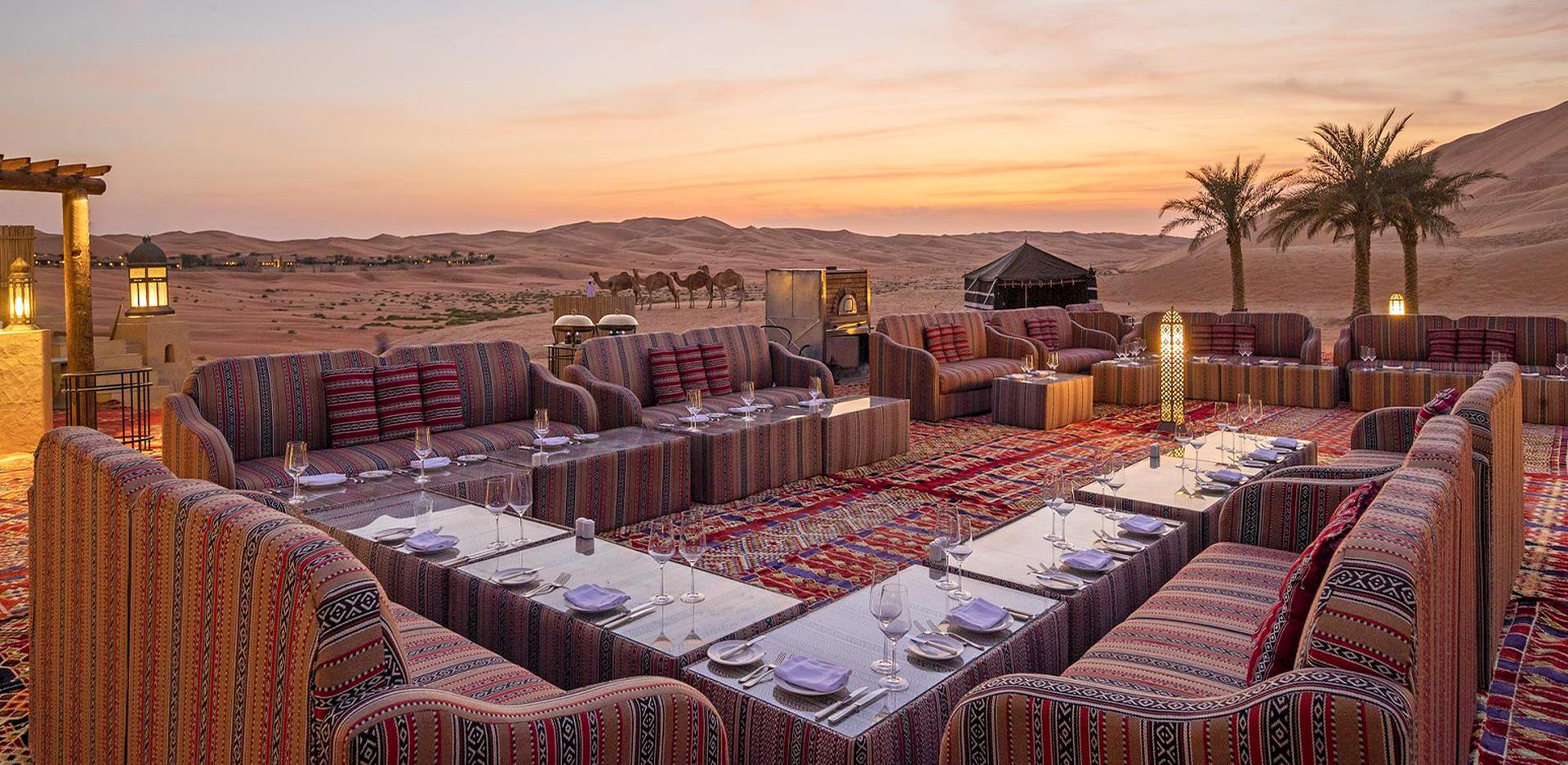 Al Falaj Desert Dinner at Qasr Al Sarab Desert Resort
