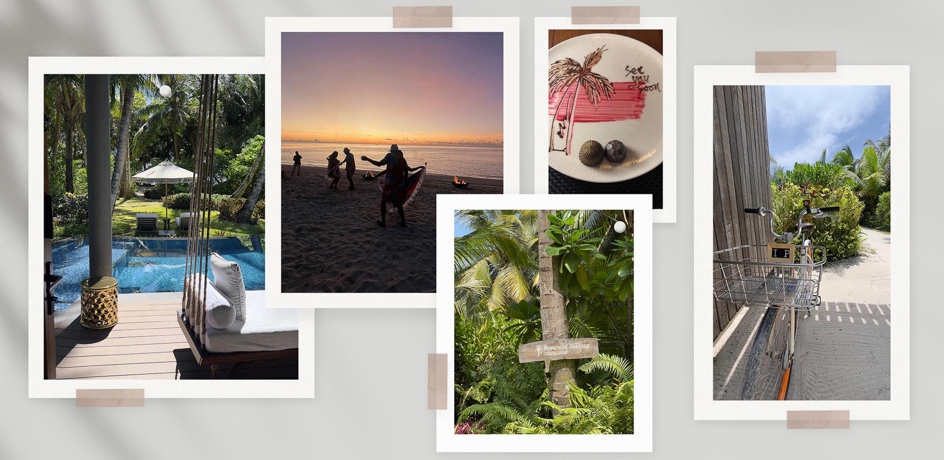polaroids from Seychelles