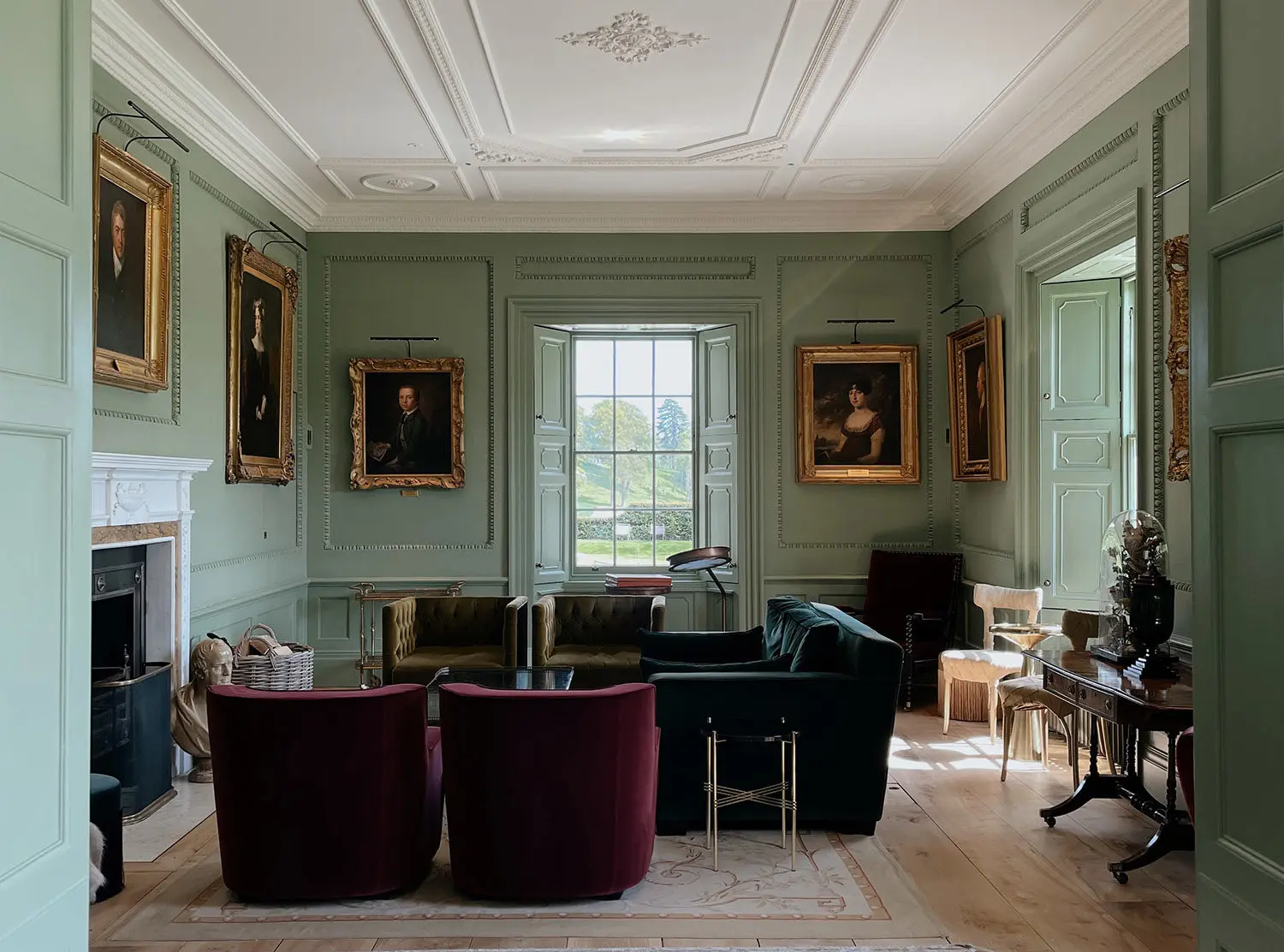 Lounge at The Newt, Somerset