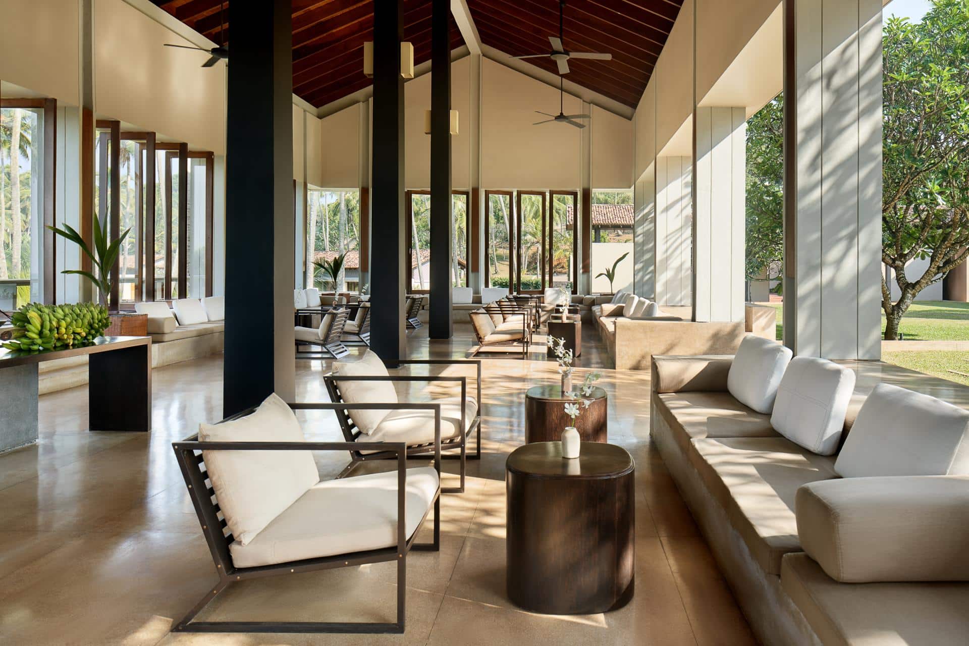 Lounge at Amanwella, Sri Lanka
