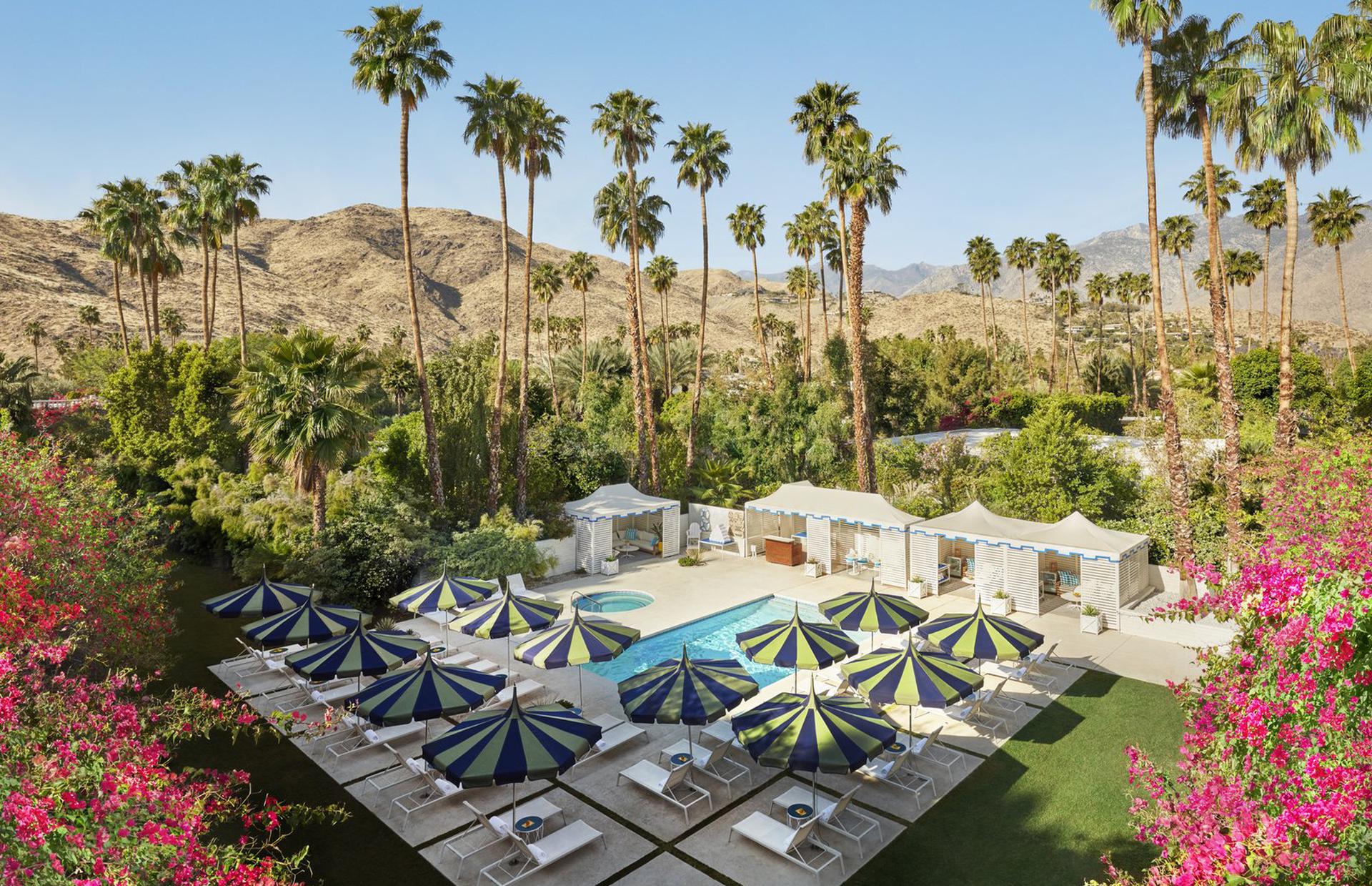 Swimming Pool at Parker Palm Springs, USA