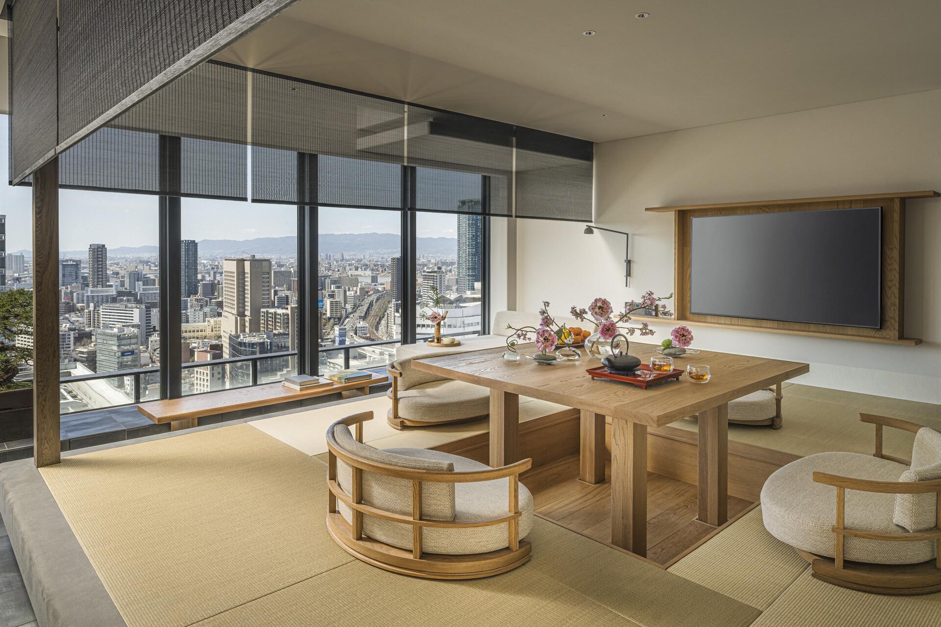 Grand Tatami Suite at Four Seasons Hotel Osaka
