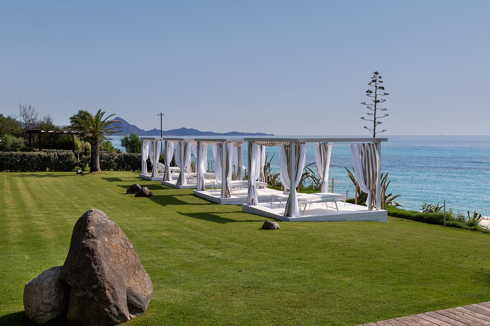 Garden Cabanas at La Villa del Re Hotel