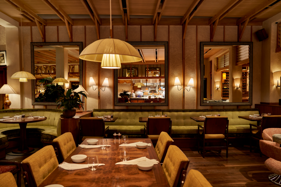 Christmas lunch at Dovetale, 1 Hotel Mayfair